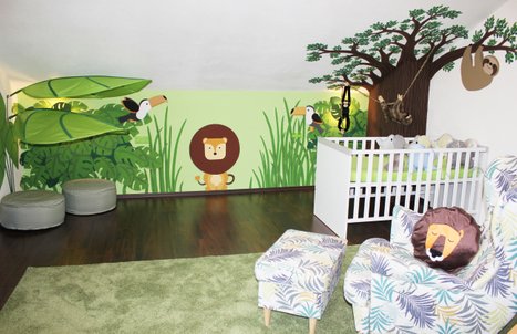 Kinderzimmergestaltung "Dschungel"